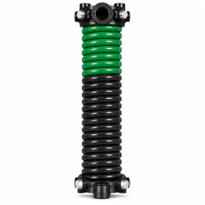 Green Spring Torsion - 0.243 Wire x 2 in. D x 32 in. L - Right (Black Cone) × 3